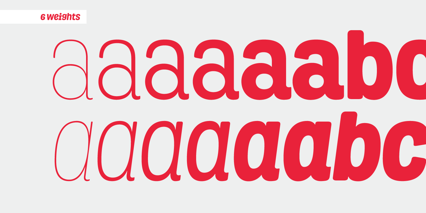 Пример шрифта Grota Rounded Bold Italic